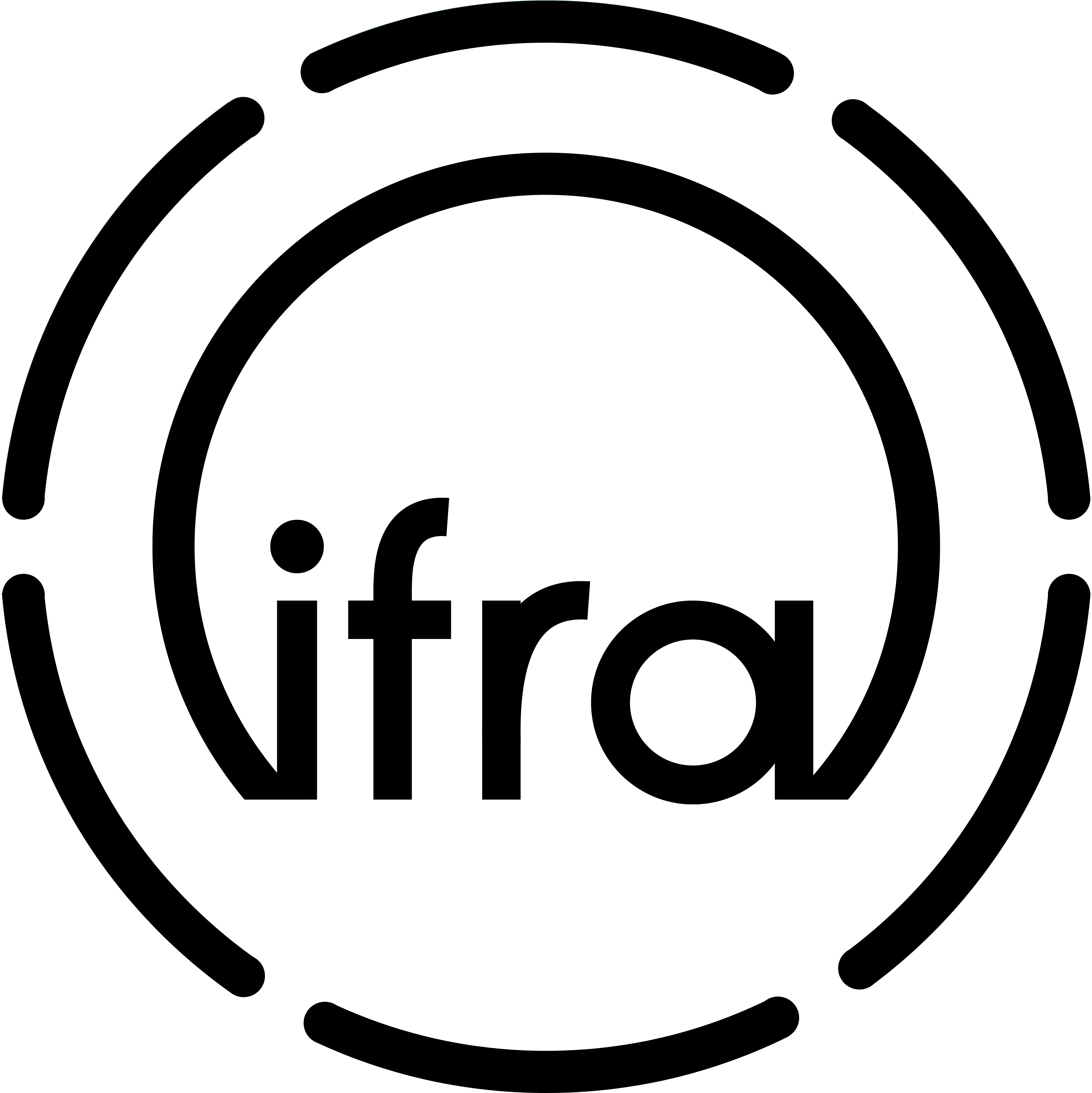 Thick IFRA icon (black)