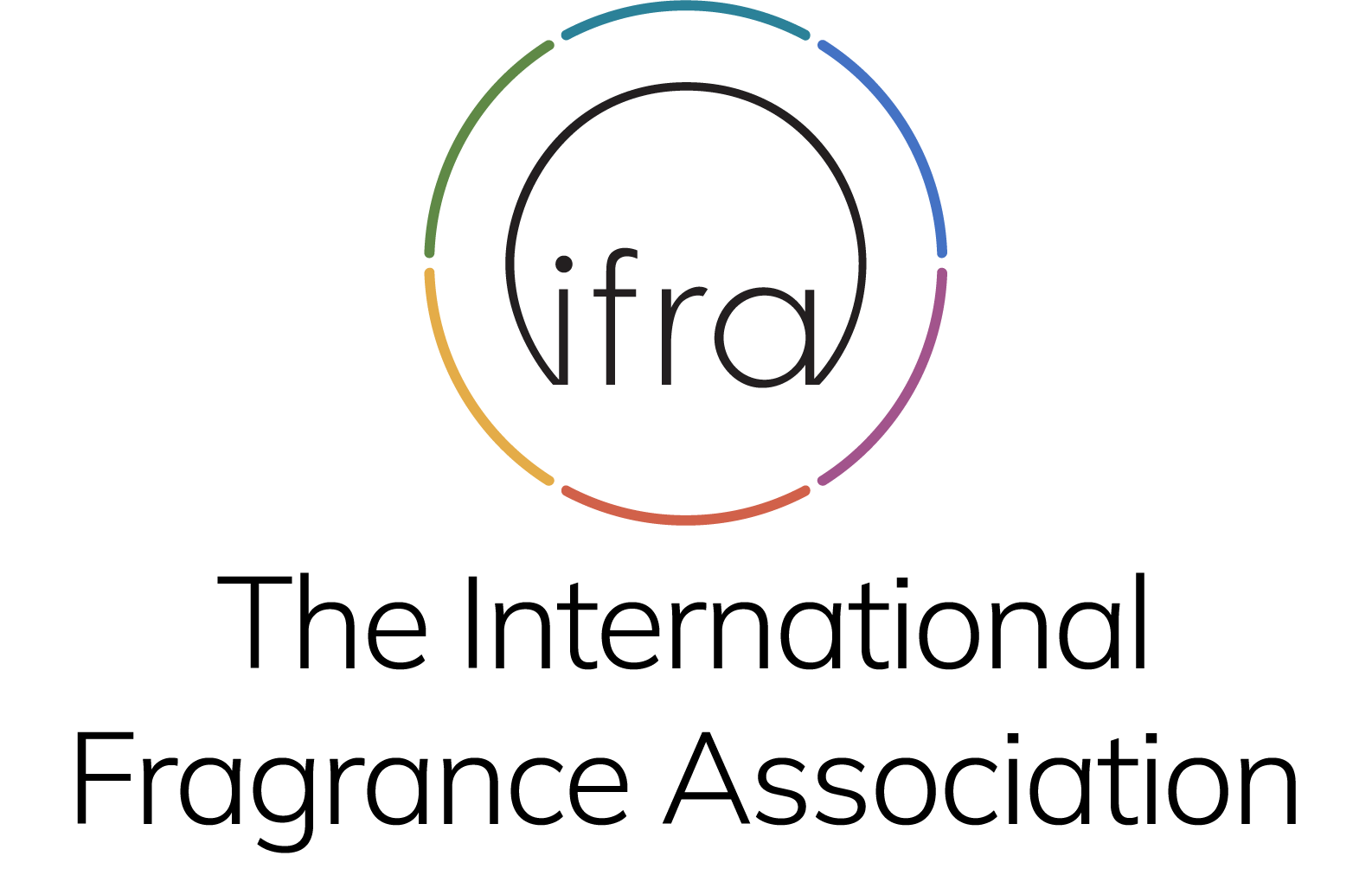 IFRA stacked logo (colour icon, black text)